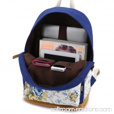 Girl Backpack Canvas Student Bookbag Girls School Backpack Set 3 Pcs includ backpack pencil case lunch bag